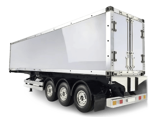 Cold Chain 8 Yizhuan THREE AXLE REFRIGERATED TRAILER